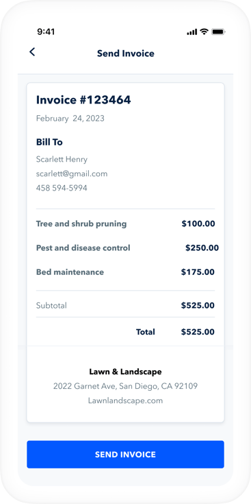 Add Details to Your Invoices.